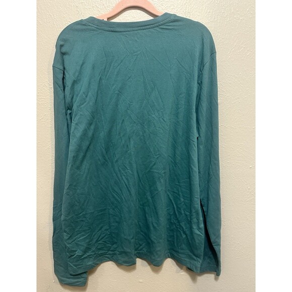 Beverly Hills Tennis Club T Shirt Mens Size M Long Sleeve Green Tournament - Picture 5 of 6